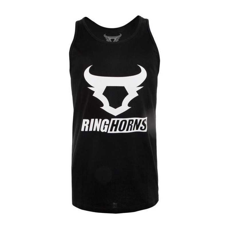T-SHIRT RINGHORNS CHARGER - NOIR