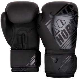 GANTS DE BOXE RINGHORNS NITRO - NOIR/NOIR