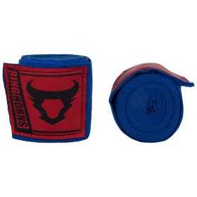 BANDAGES DE BOXE RINGHORNS CHARGER - BLEU - 4 MÈTRES