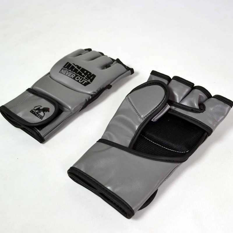 Gants de MMA Ringhorns Charger Noir/Jaune Fluo
