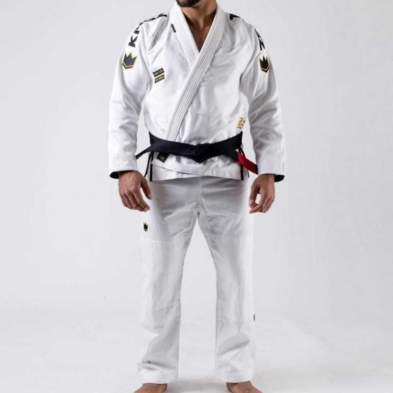KIMONO JJB KINGZ 450 COMP V4 BLANC