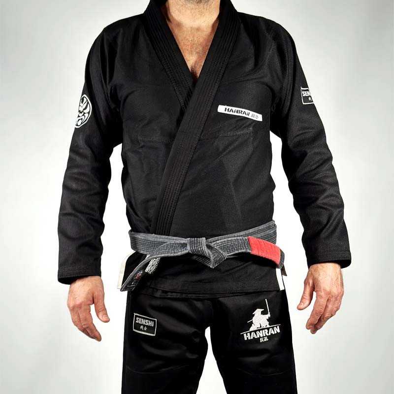 BJJ Gi Hanran Senshi Zwart