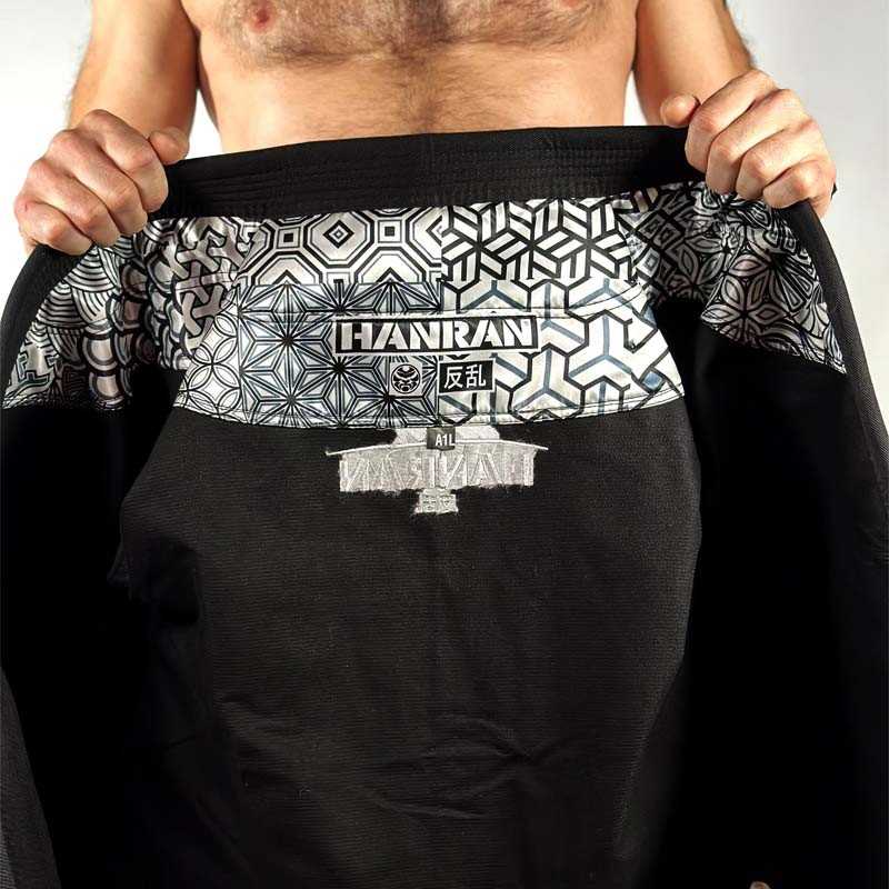 Kimono Jiu Jitsu Hanran Senshi Negro