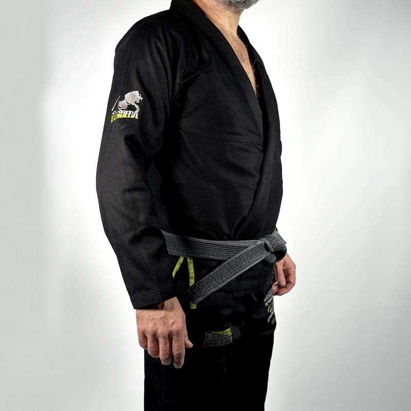 BJJ Gi Doguera Never Out Schwarz Grün