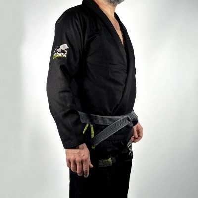 Kimono Jiu Jitsu Doguera Never Out Preto Verde