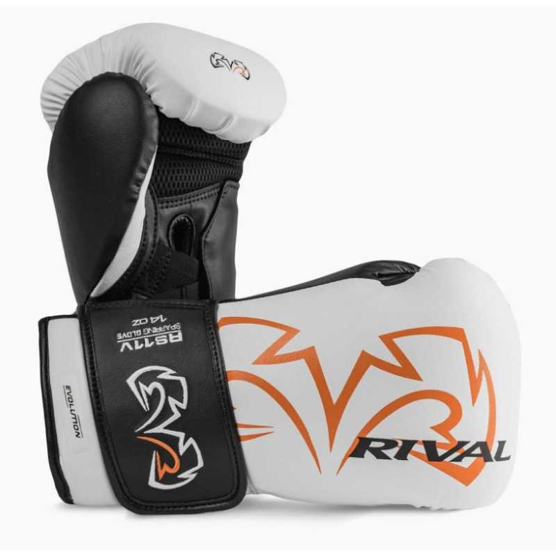 Guantoni da boxe Rival Evolution Sparring RS11V bianchi