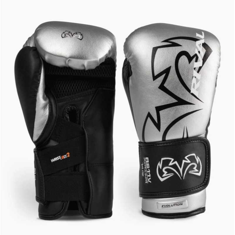 Rękawice bokserskie Rival Evolution Sparring RS11V Silver