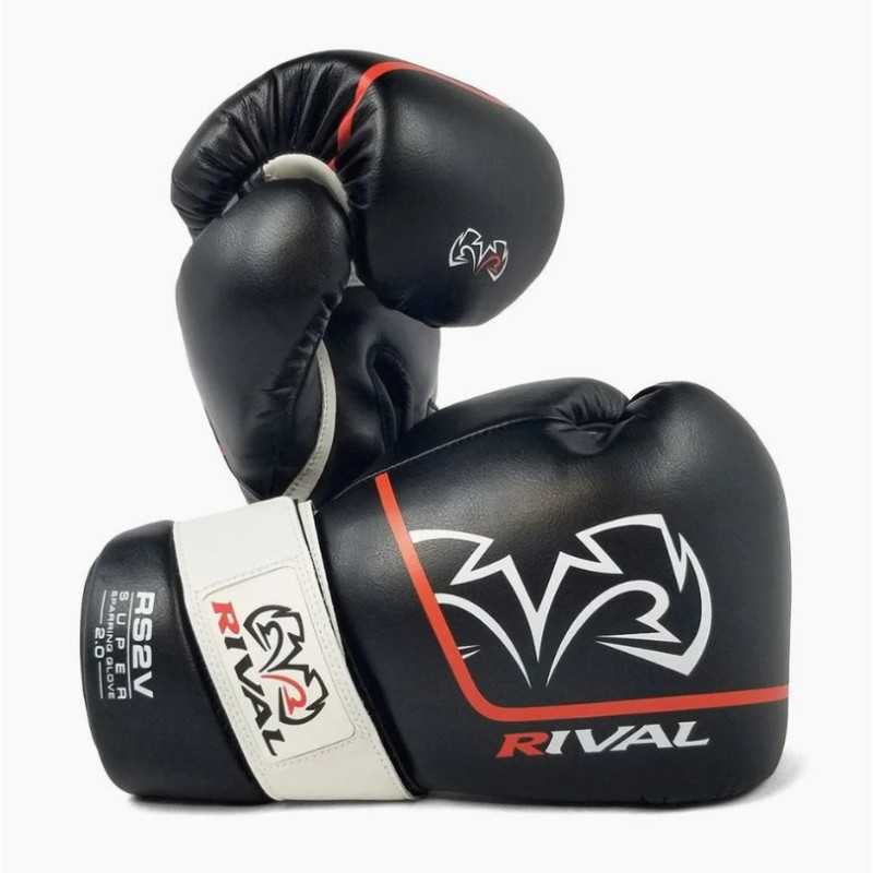 Guantes De Boxeo Rival Super Sparring Rs2v Negro