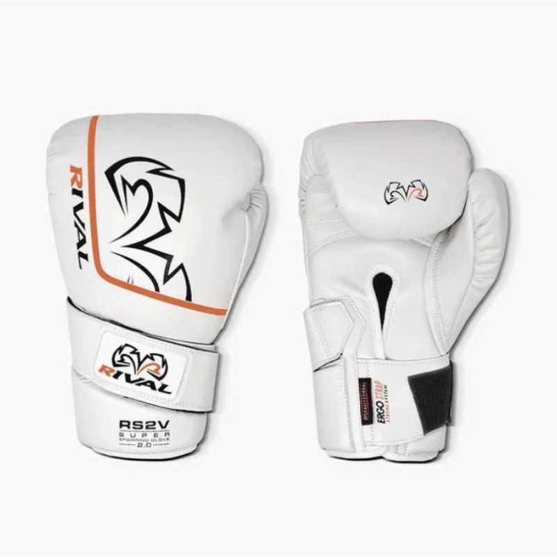 Guantoni da boxe Rival Super Sparring RS2V bianchi